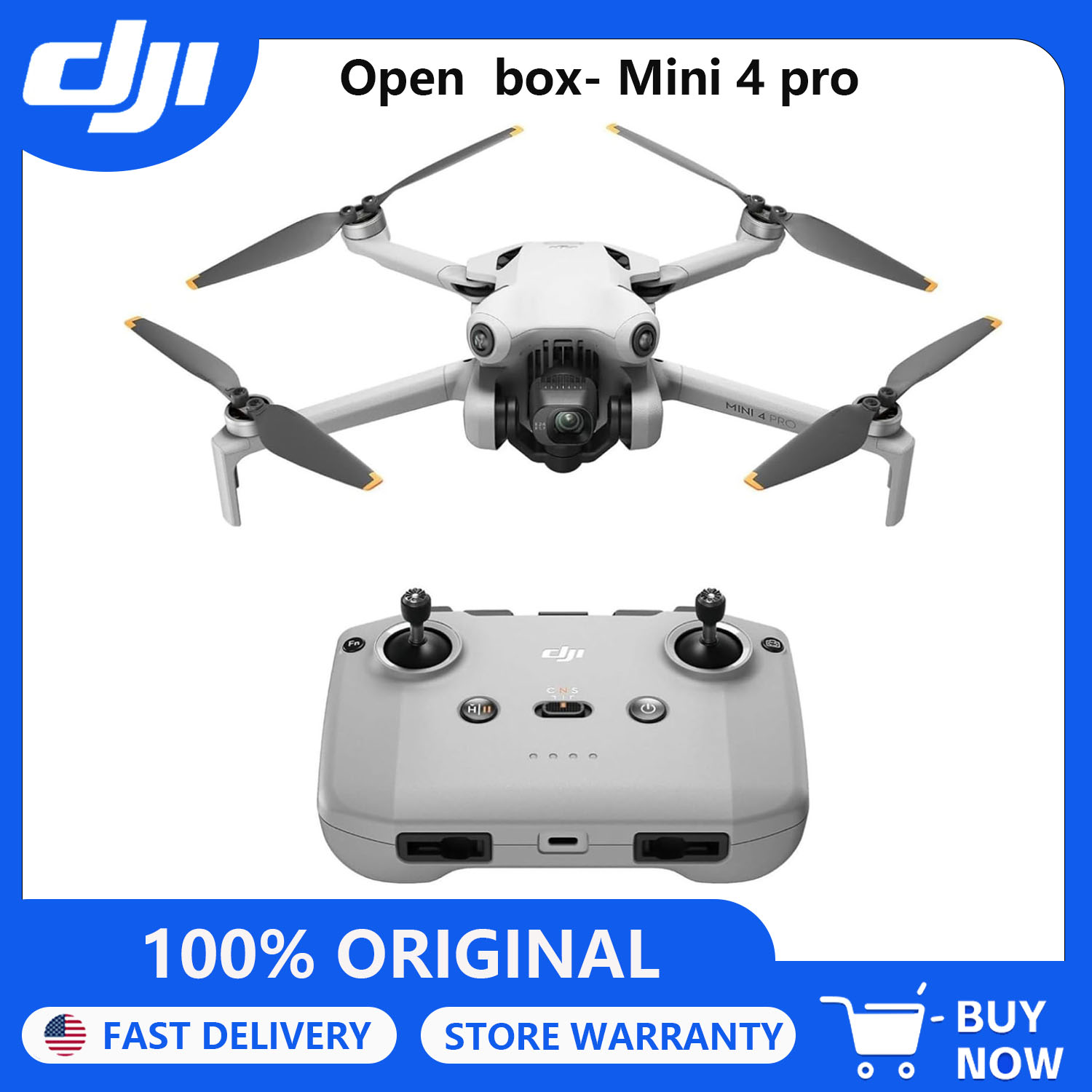 Drone Gimbal Case - เปิดกล่อง-DJI Drones Mini 4 Pro (DJI