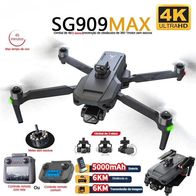 Drone Gimbal Case - ZLL SG909 SG909MAX Professional Drone 4Kกล้อง