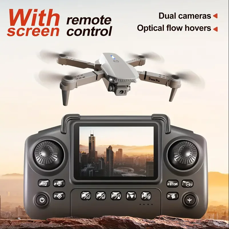 โดรน 2025 E88 กล้องคู่ความคมชั - Eachine Drone E58 บทวิจารณ์และราคา