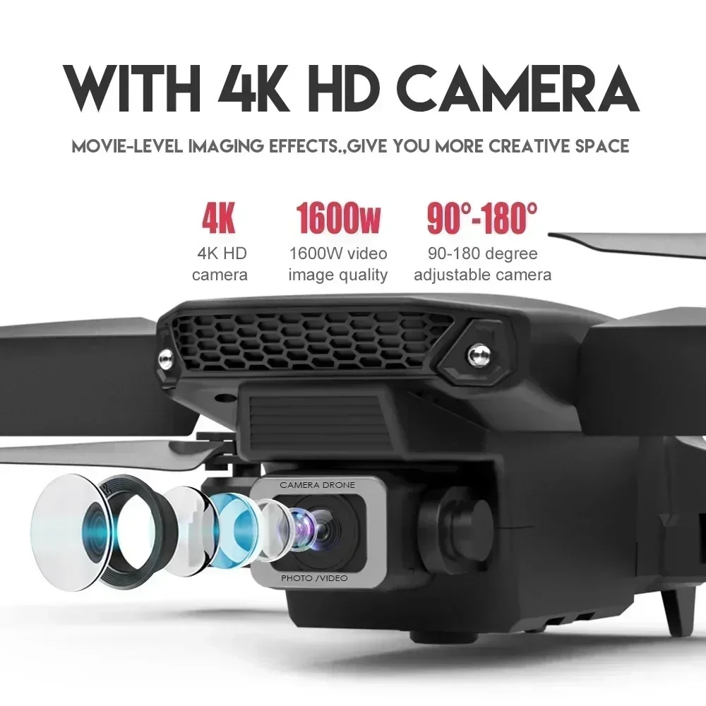 โดรน 2025 E88Pro 4K พร้อมกล้อง - Eachine Drone E58 บทวิจารณ์และราคา