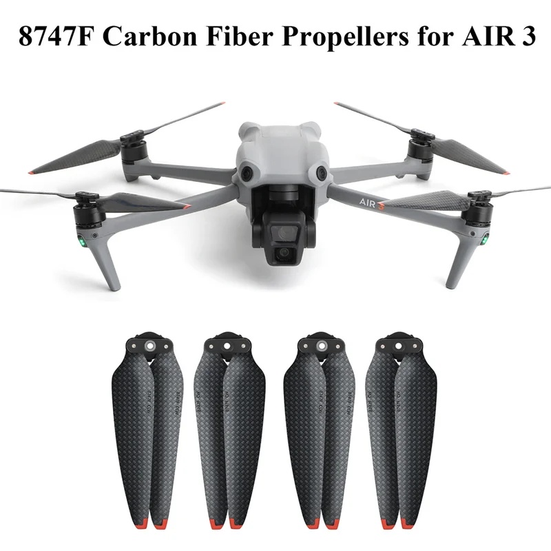ใบพัดคาร์บอนไฟเบอร์สำหรับโดรน  - Dji Drone Air 3 บทวิจารณ์และราคา