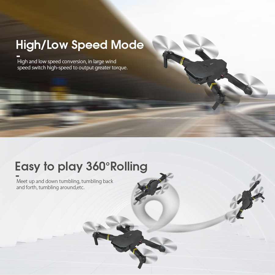 E88ใหม่/E58ถ่ายภาพทางอากาศแบบม - Eachine Drone E58 บทวิจารณ์และราคา