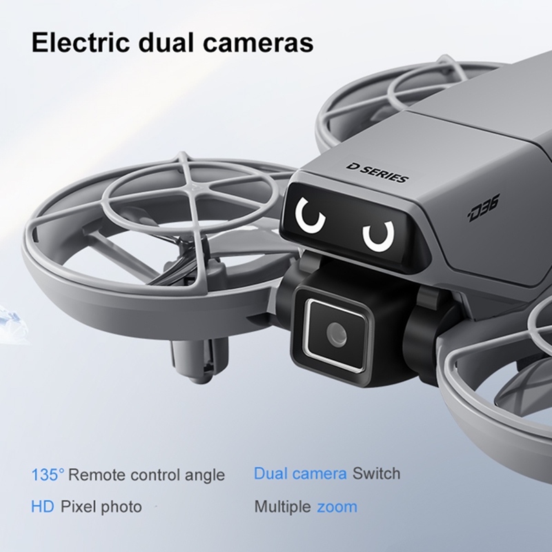 โดรนรุ่นใหม่ D36 อัปเกรด กล้อง - Jjrc Drone X12 บทวิจารณ์และราคา